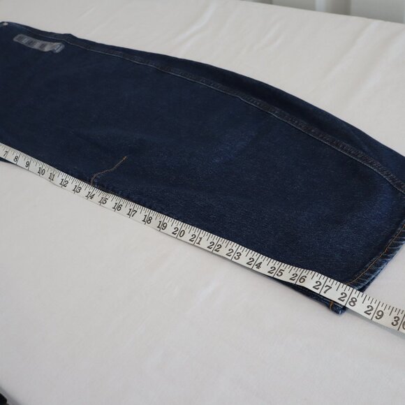 GAP Women's Barrel Leg Studded Jeans Size 8/29R Dark Wash High Waist NWT - Picture 12 of 12